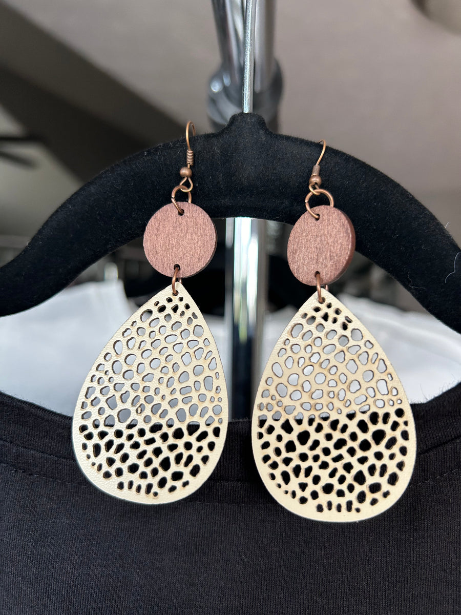 Apricot Earrings