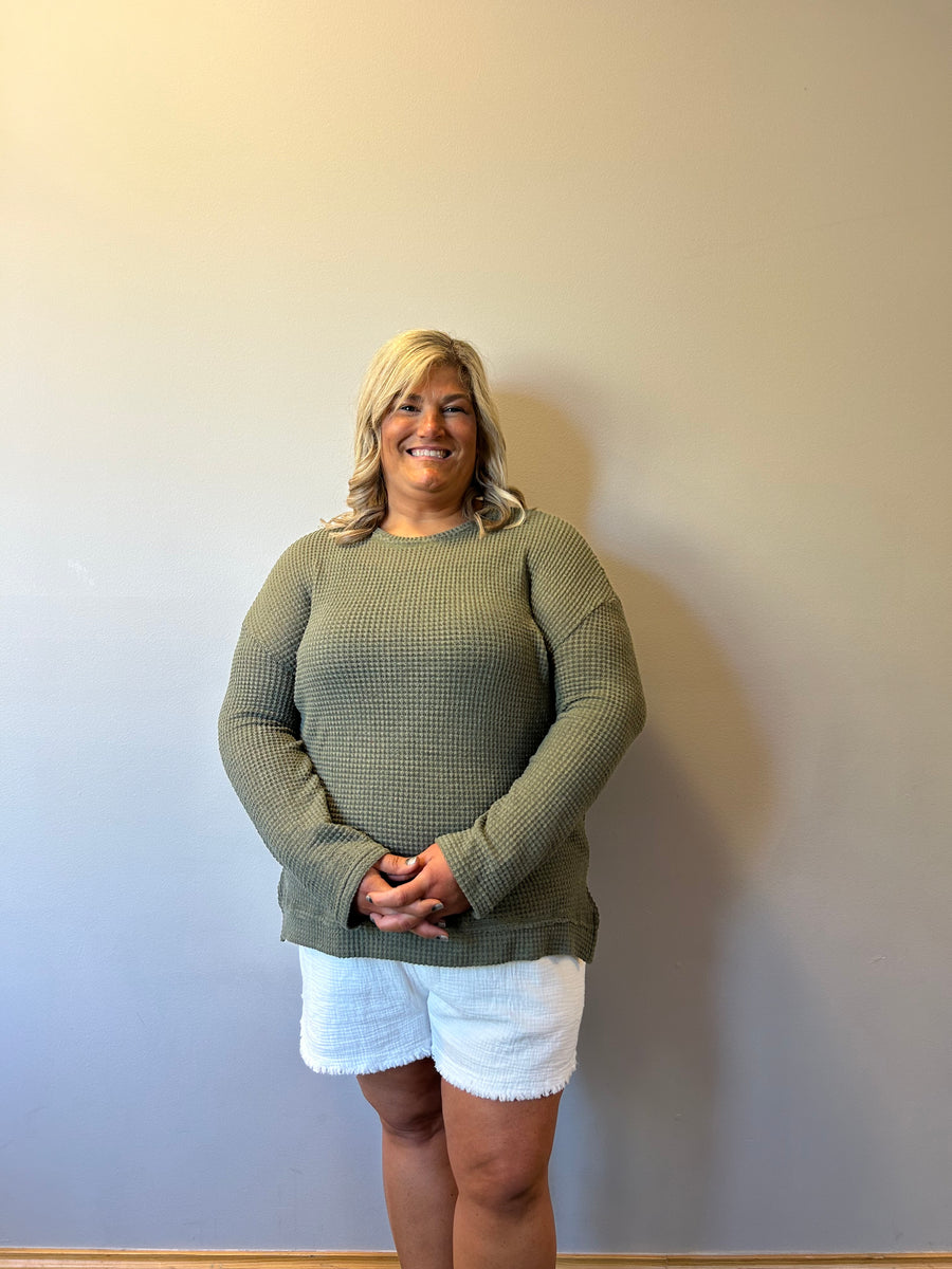 White Linen Breeze Shorts