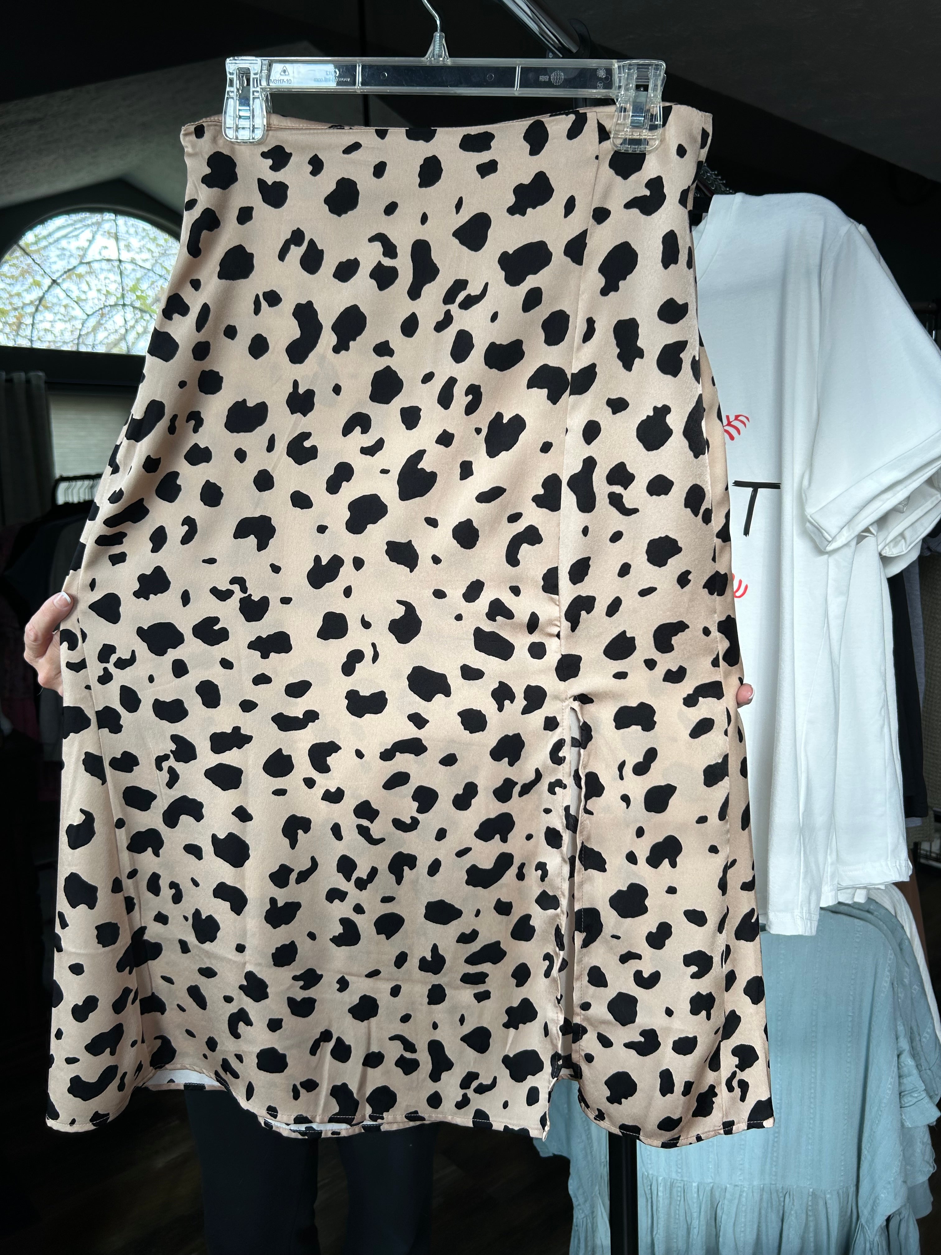 Lucy Leopard Skirt
