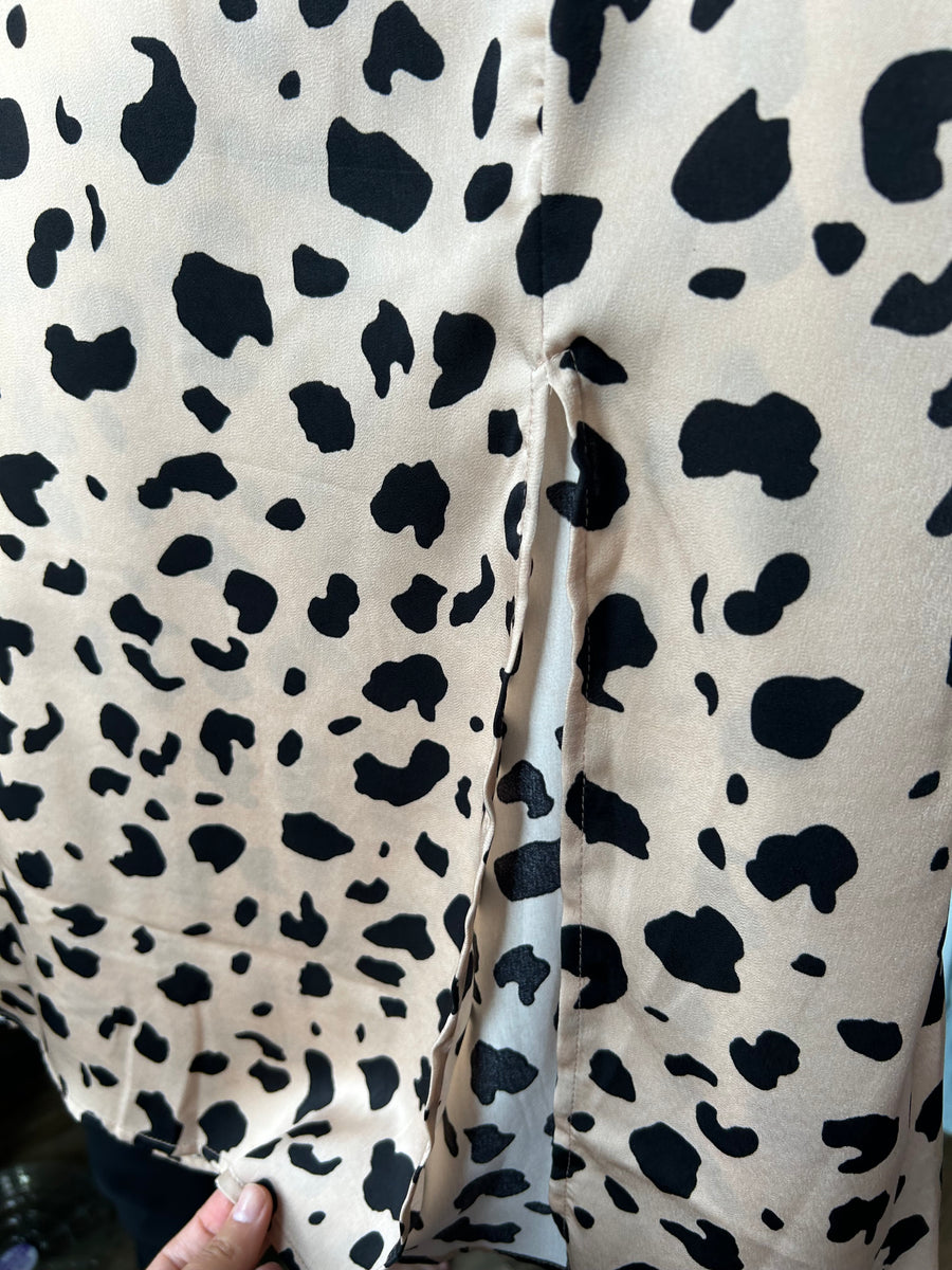 Lucy Leopard Skirt