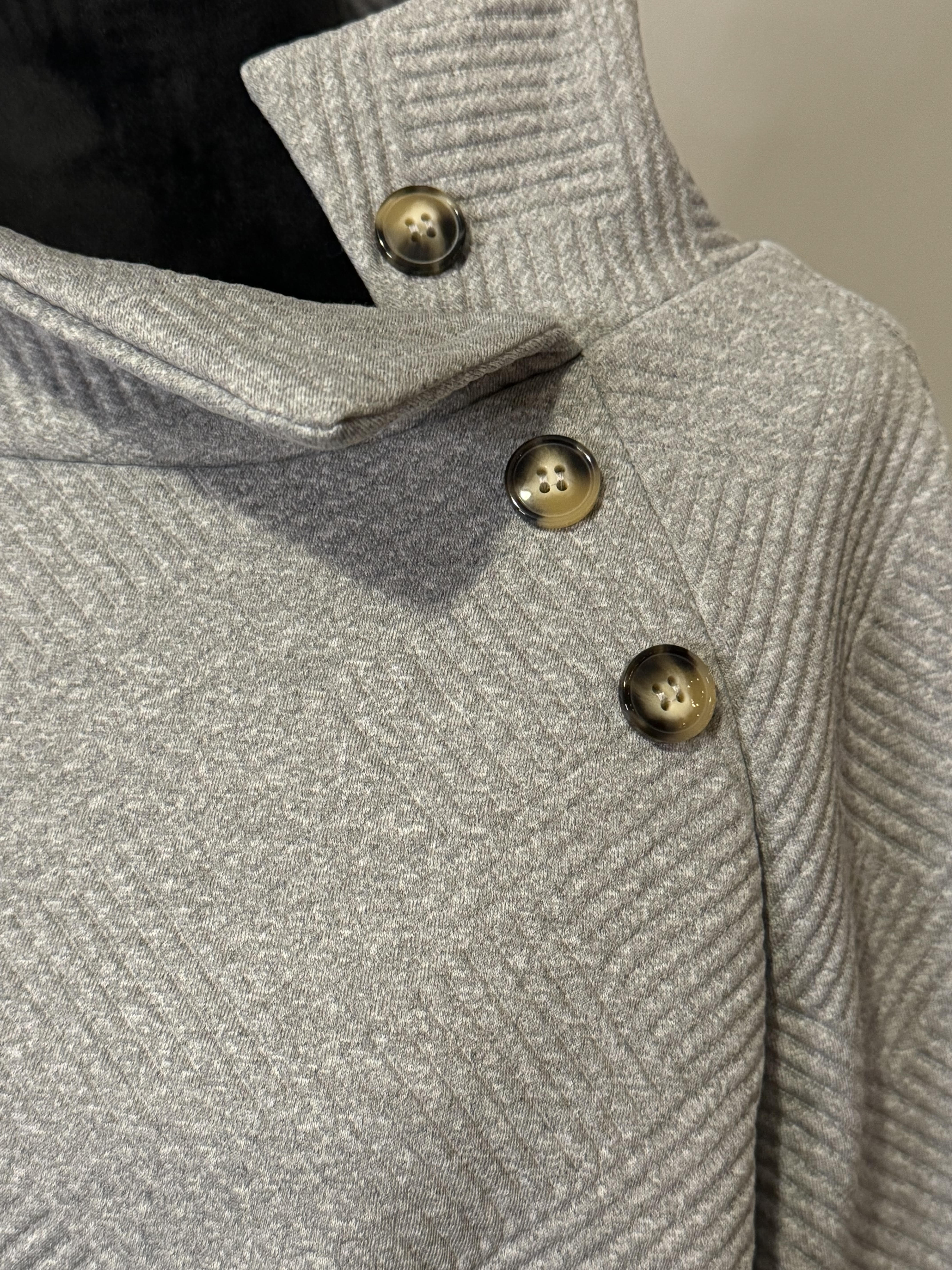 Button Sweater Top