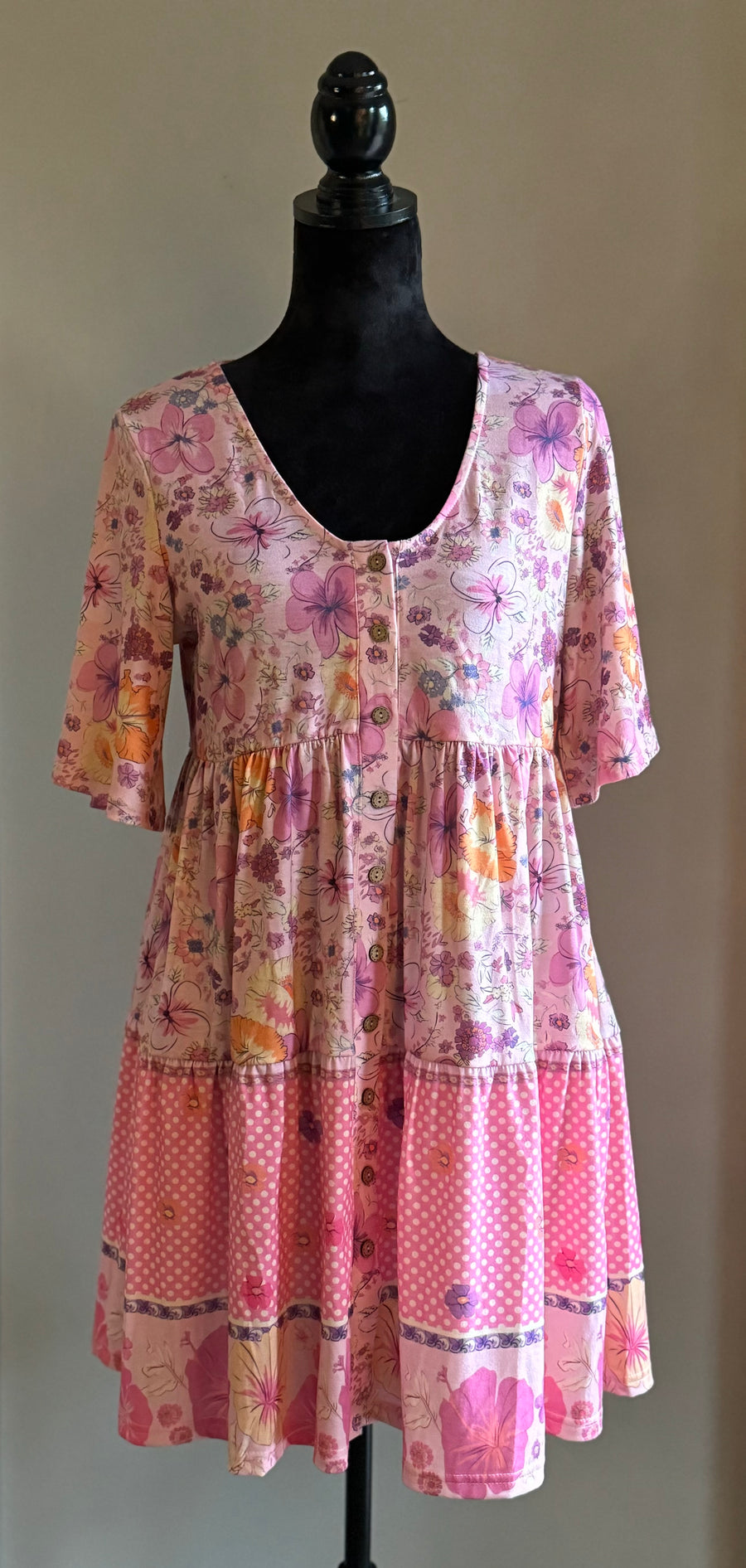 Summer Hibiscus Dress